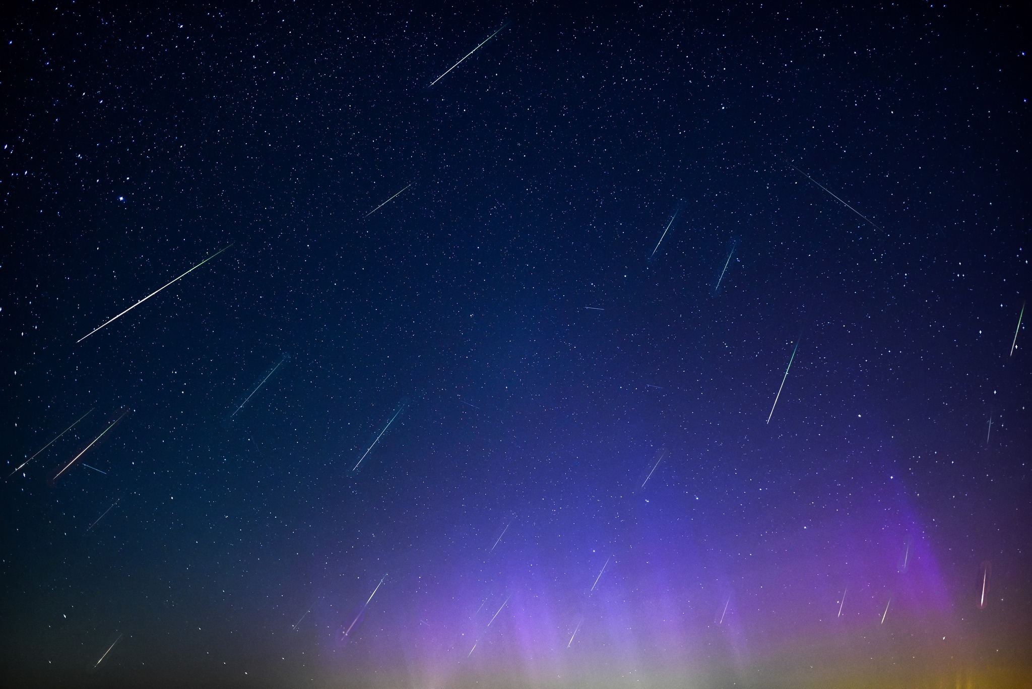 Meteor Hunting and Aurora Chasing