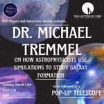 On how Astrophysicists use Simulations to Study Galaxy Formation & Pop-up telescope display afterwards on campus