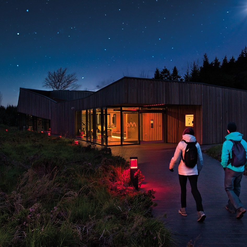 OM Dark Sky Park and Observatory photo of people walking in the dark